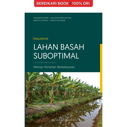 Image of Pertanian Lahan Basah Suboptimal: Menuju Pertanian Berkelanjutan - UGM Press