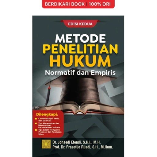 Image of Metode Penelitian Hukum: Normatif dan Empiris Ed. 2 - Prenadamedia