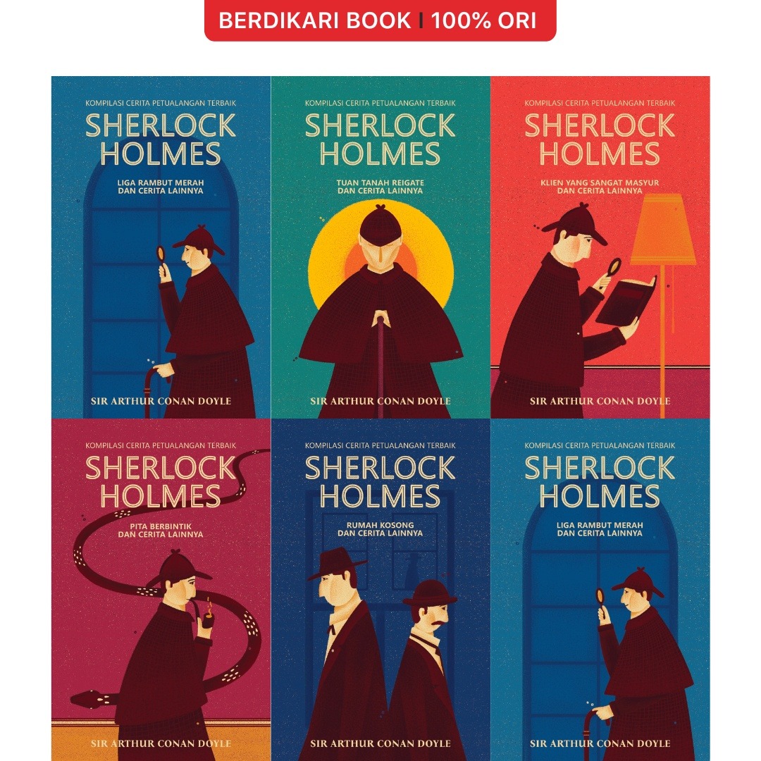 KOMPILASI CERITA PETUALANGAN TERBAIK SHERLOCK HOLMES - Indoliterasi