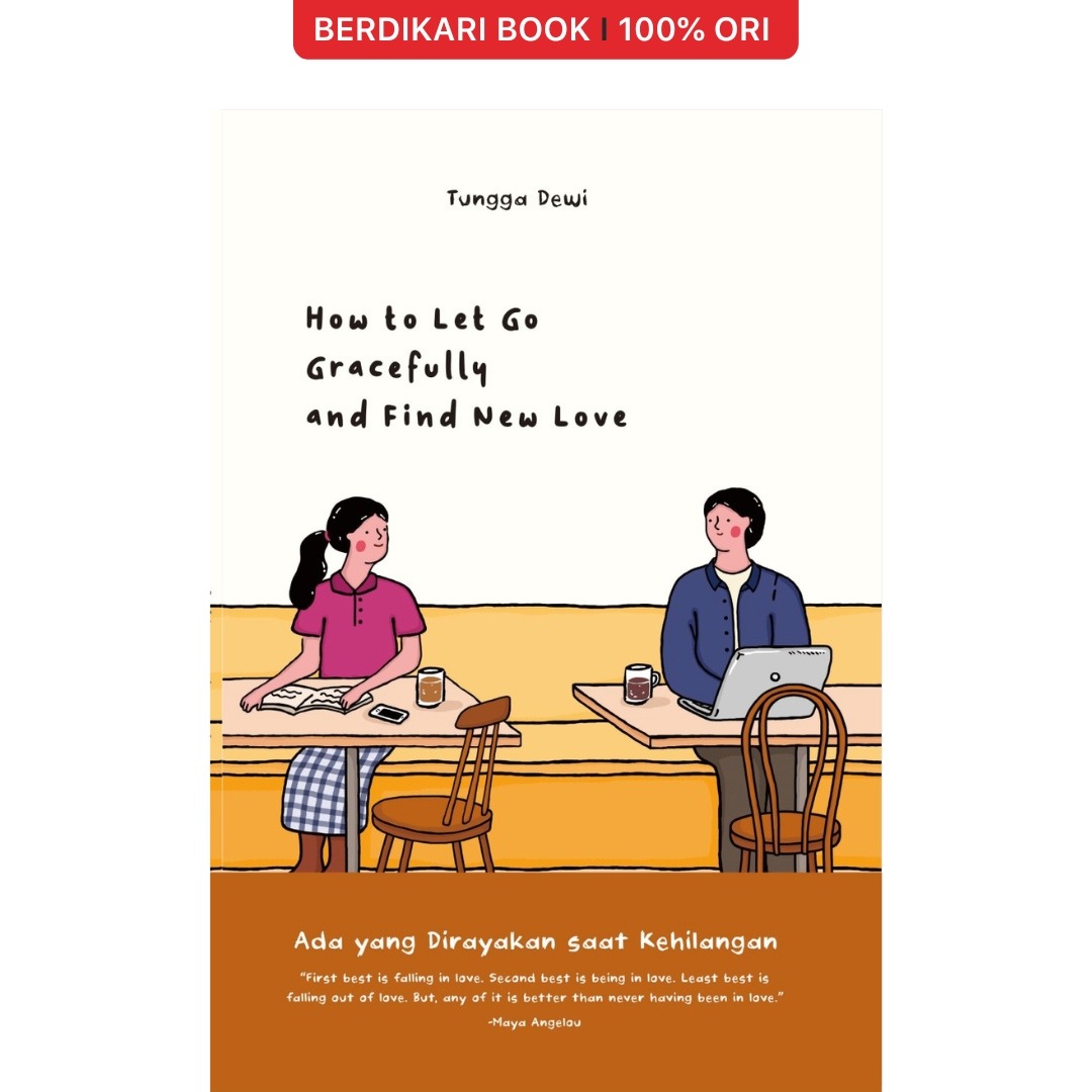 Buku How to Let Go Gracefully and Find New Love - Brilliant Book