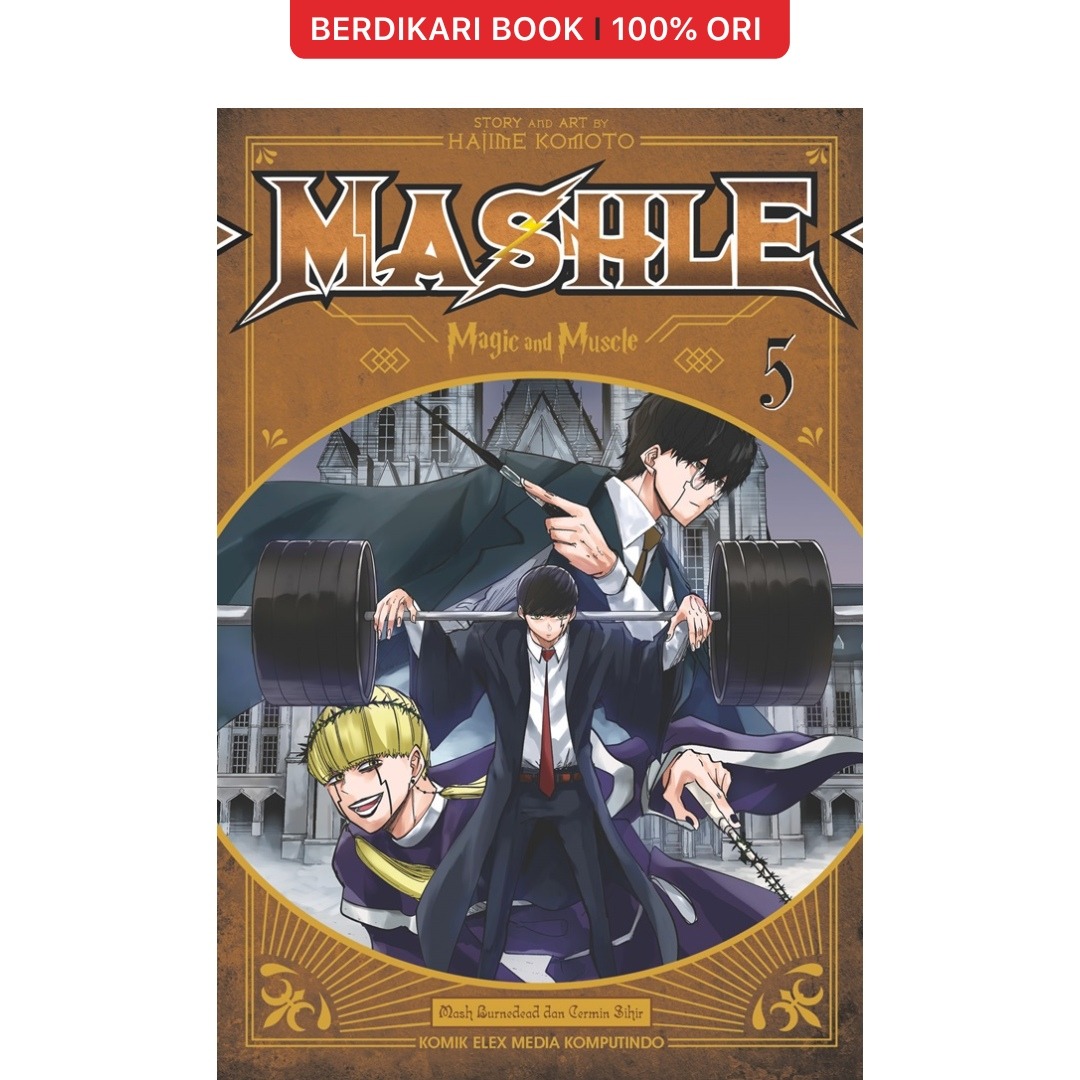 Komik Mashle 05 - Gramedia