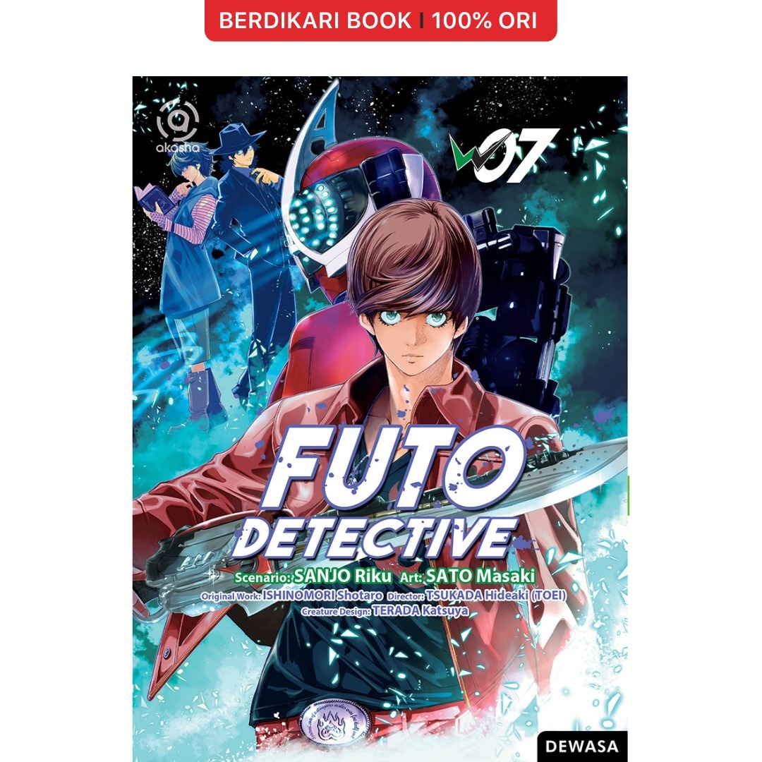 Komik AKASHA : Futo Detective 07 - Gramedia