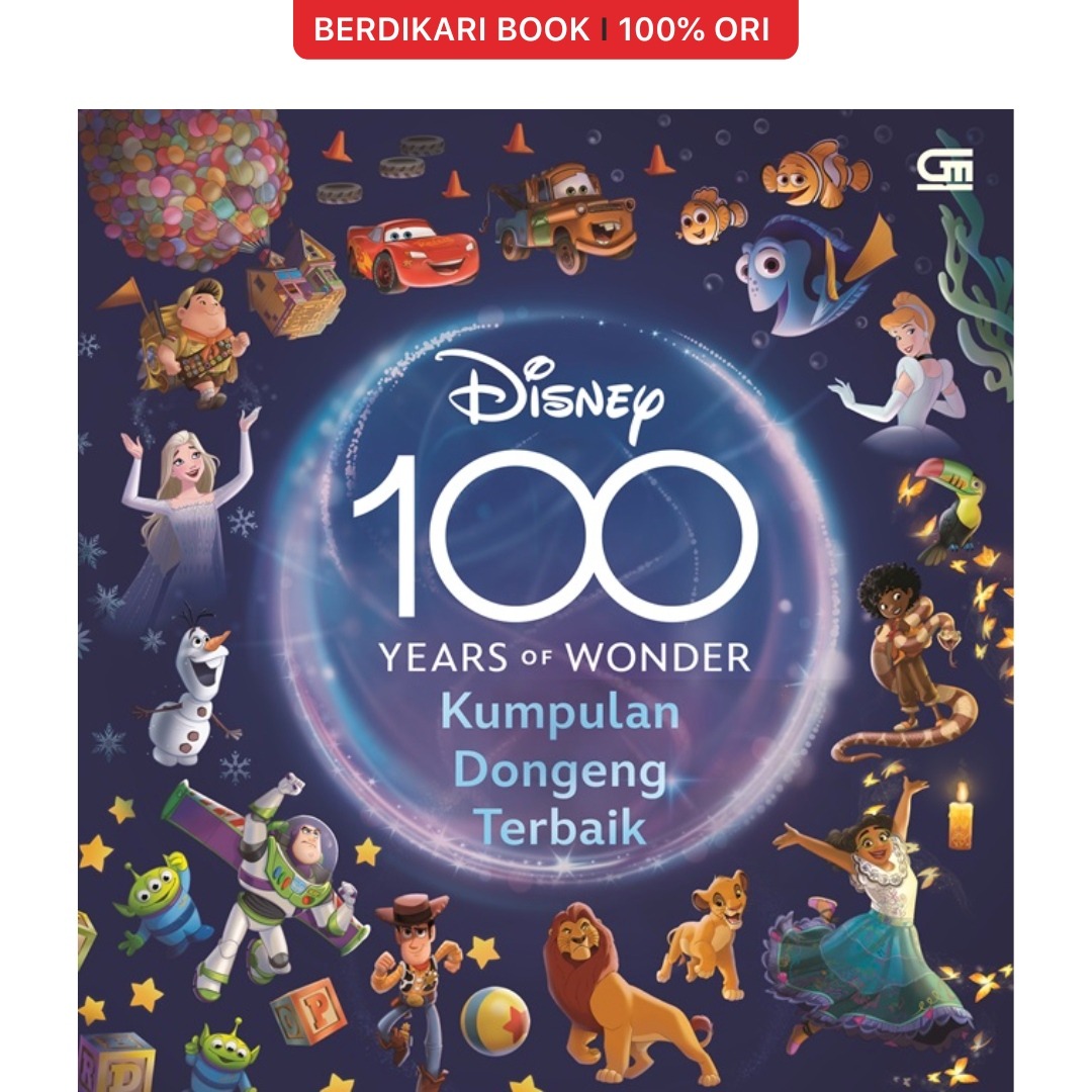 Disney 100 Years of Wonder (Kumpulan Dongeng Terbaik) - Gramedia