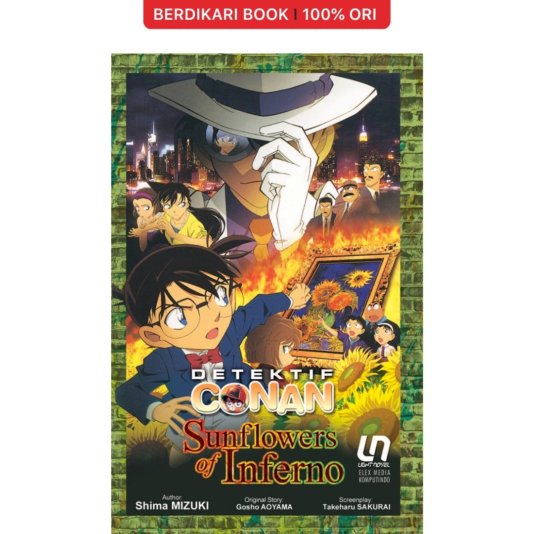 Detektif Conan: Sunflowers Of Inferno - Gramedia