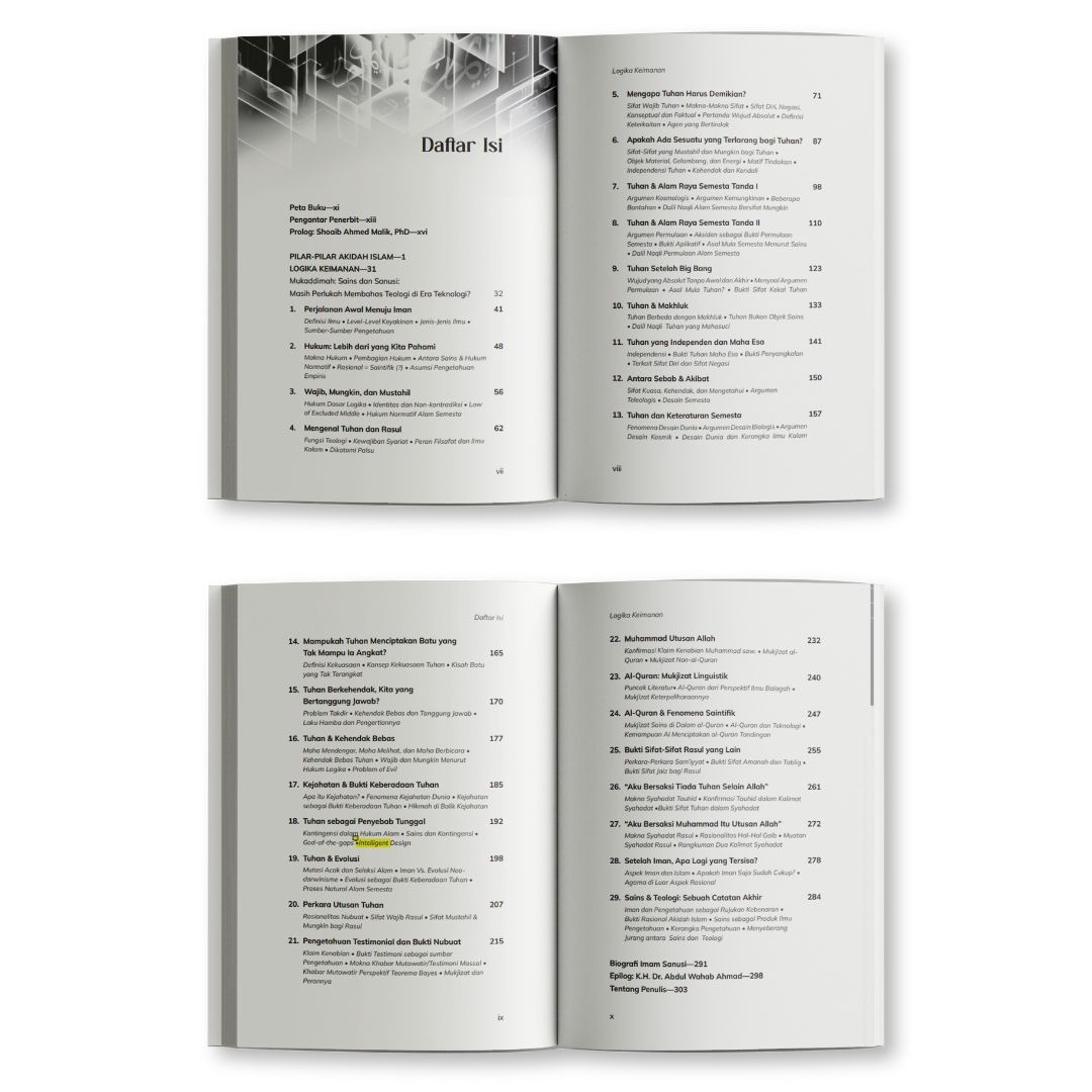 Logika Keimanan (Bukti Logis Kebenaran Akidah Islam dalam Sorotan Sains Modern) - Renebook
