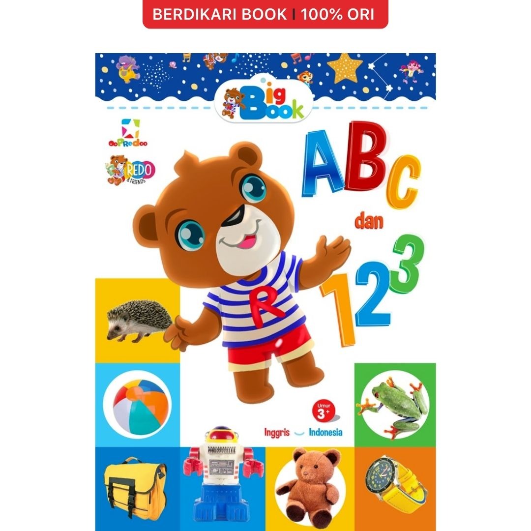 Opredo Big Book Redo & Friends: Abc Dan 123 - Gramedia