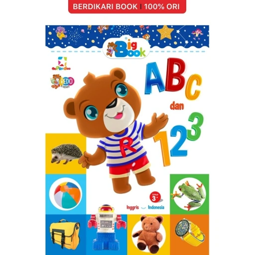Image of Opredo Big Book Redo & Friends: Abc Dan 123 - Gramedia