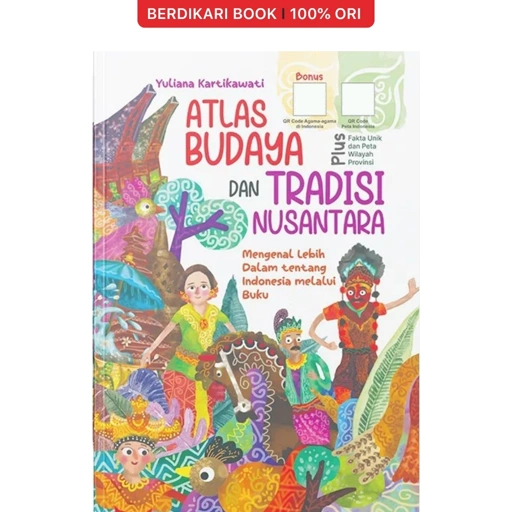 Atlas Budaya dan Tradisi Nusantara Plus Fakta Unik dan Peta Wilayah Provinsi - Narasi