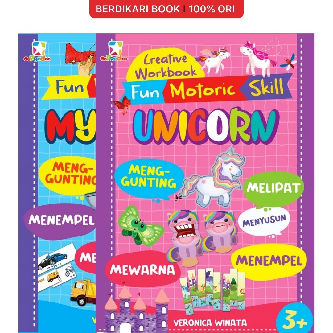 Opredo Creative Workbook Fun Motoric Skills - Gramedia
