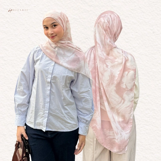 Hijabic - Abstract Pattern Shawl Vol V ( Hijab Pashmina Motif Abstrak size 180x70cm Bahan Paris Original/Hijab Motif Paris )