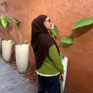 Hijabic - Khiban French Square Khimar Viscose Premium | Khimar Premium Panjang Menutup Dada