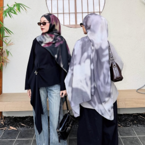 Hijabic - Abstract Pattern Shawl Vol VI ( Hijab Pashmina Motif Abstrak size 180x70cm Bahan Paris Original/Hijab Motif Paris )