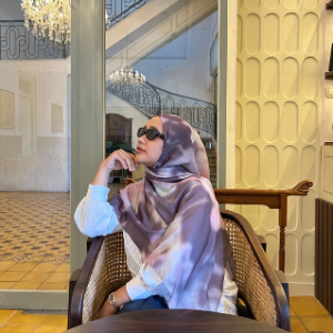 Hijabic - Abstract Pattern Shawl Vol VI ( Hijab Pashmina Motif Abstrak size 180x70cm Bahan Paris Original/Hijab Motif Paris )