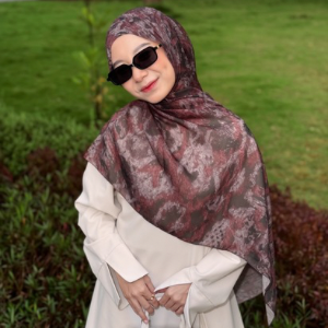 Hijabic - Abstract Pattern Shawl Vol VII ( Hijab Pashmina Motif Abstrak size 180x70cm Bahan Paris Original/Hijab Motif Paris )