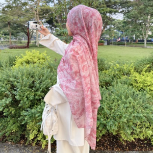 Hijabic - Abstract Pattern Shawl Vol VII ( Hijab Pashmina Motif Abstrak size 180x70cm Bahan Paris Original/Hijab Motif Paris )