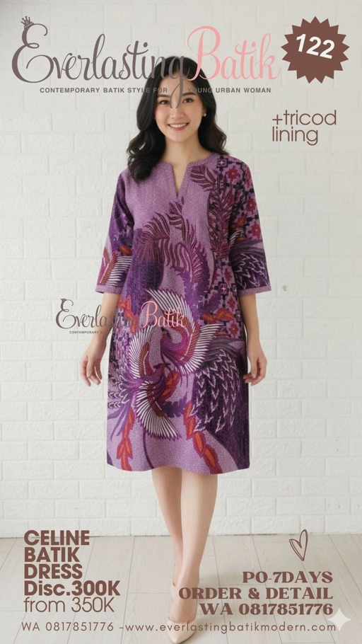 Image of C122 CELINE BATIK DRESS 
