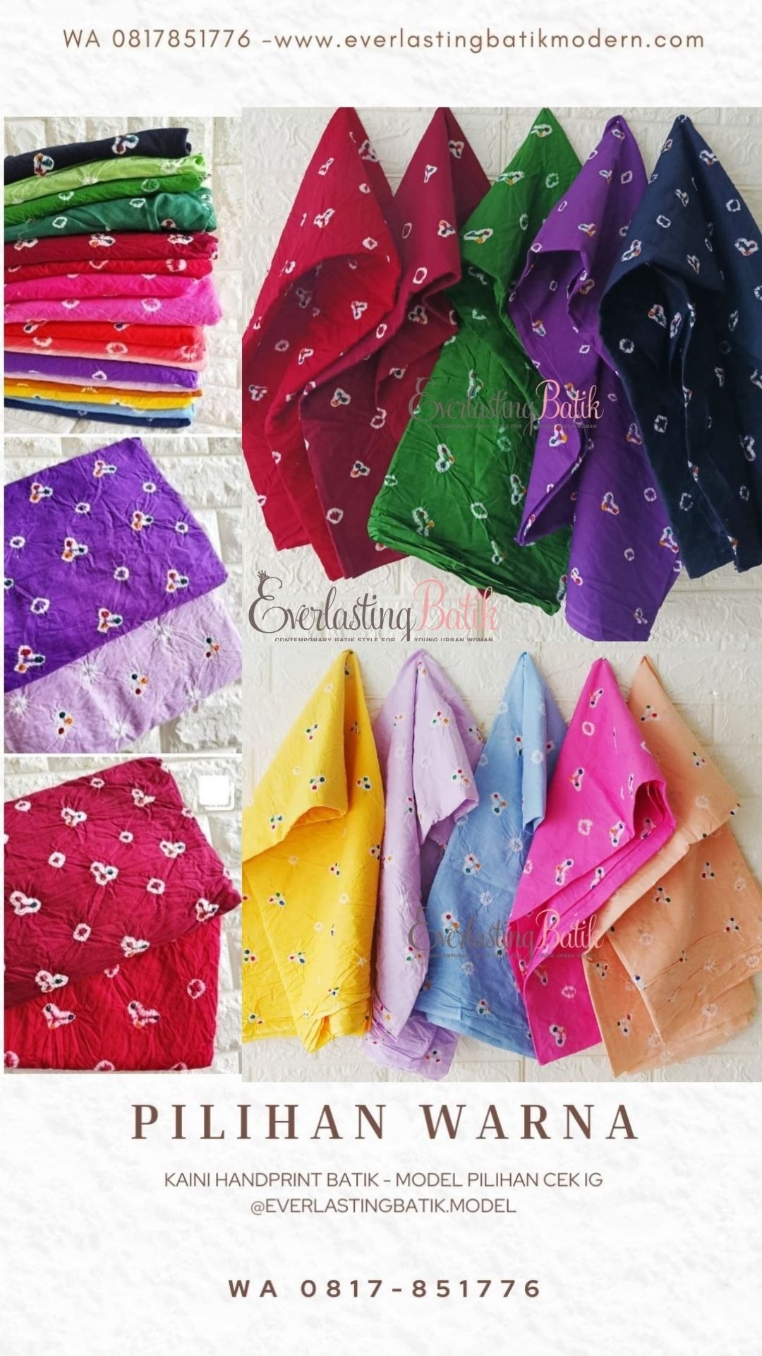 J1 KUTUBARU JUMPUTAN BATIK  TOP - diskon 265K