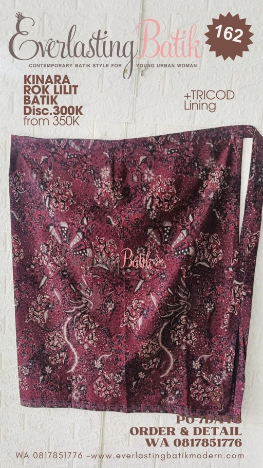 Image of C162 KINARA ROK LILIT BATIK 