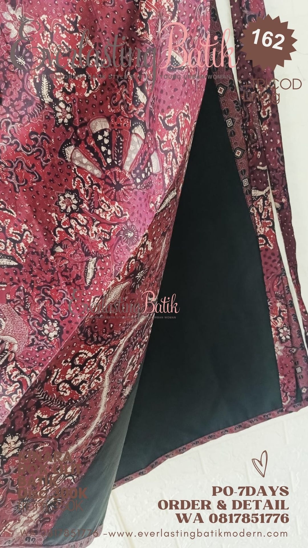 C162 KINARA ROK LILIT BATIK 