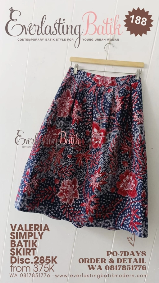 Image of C188 VALERIA SIMPLY BATIK SKIRT 