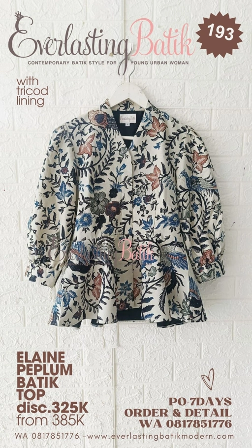 Image of C192 ELAINE BATIK TOP 