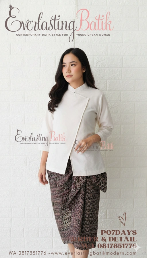 Image of C1  JANGGAN DOBBY BATIK TOP