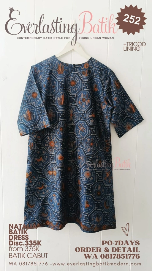 Image of C252 NATALIA BATIK DRESS