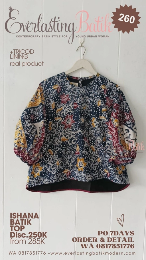 Image of C260 ISHANA BATIK TOP