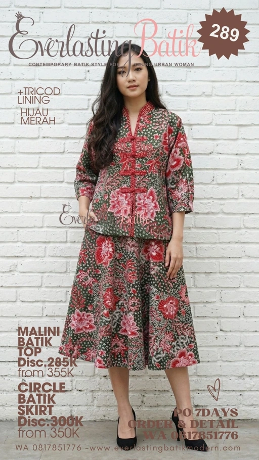 Image of C289 MALINI BATIK TOP 
