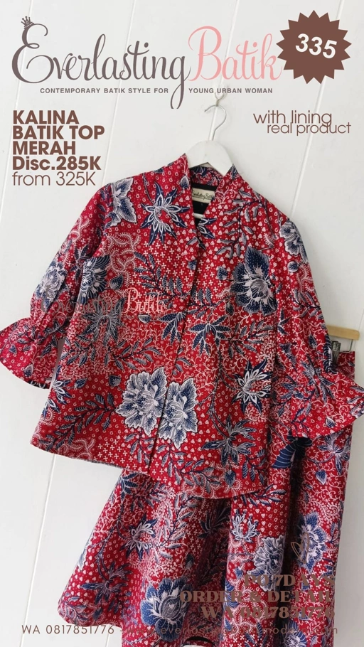 Image of C335 KALINA BATIK TOP 