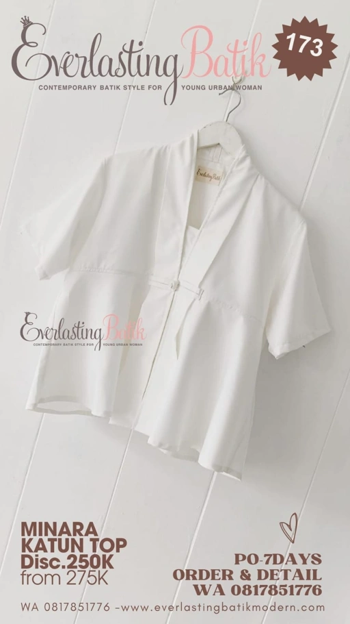 Image of 173 MINARA KATUN TOP - byk warna