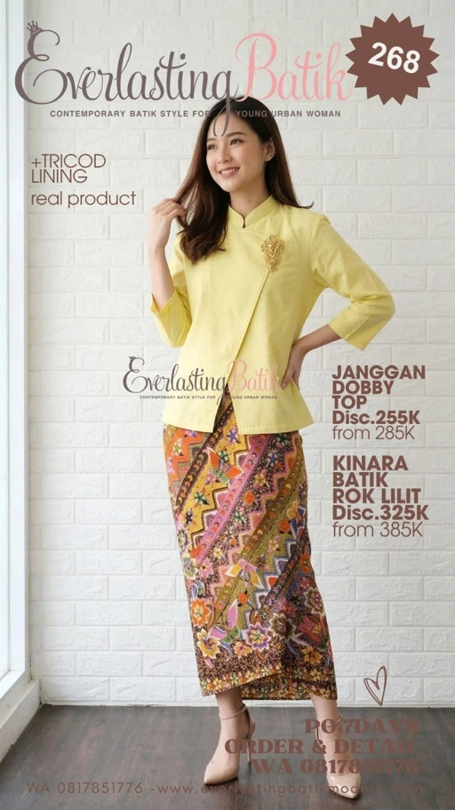 Image of 268 JANGGAN DOBBY BATIK TOP