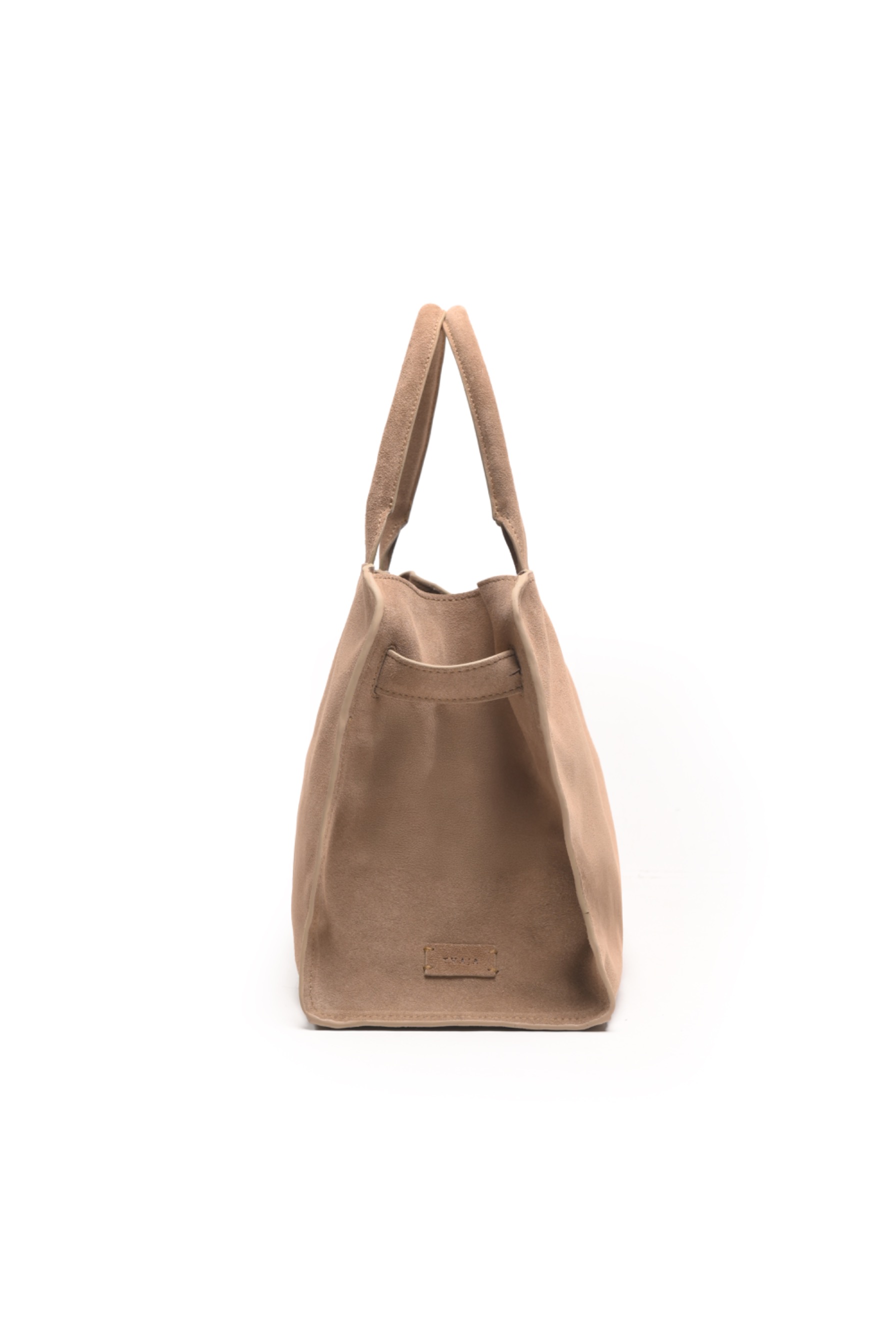 Tana Suede Handbag Brown