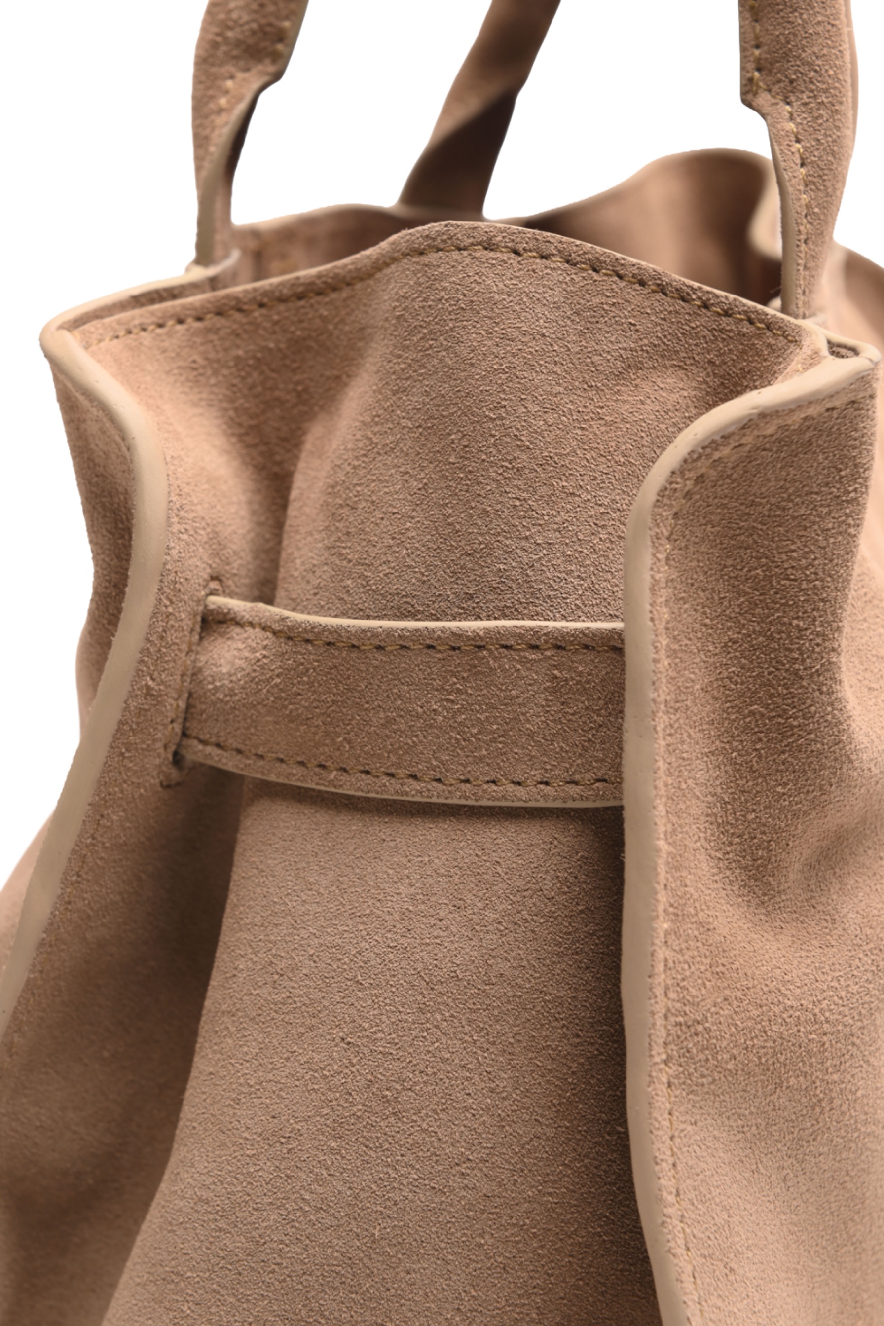 Tana Suede Handbag Brown
