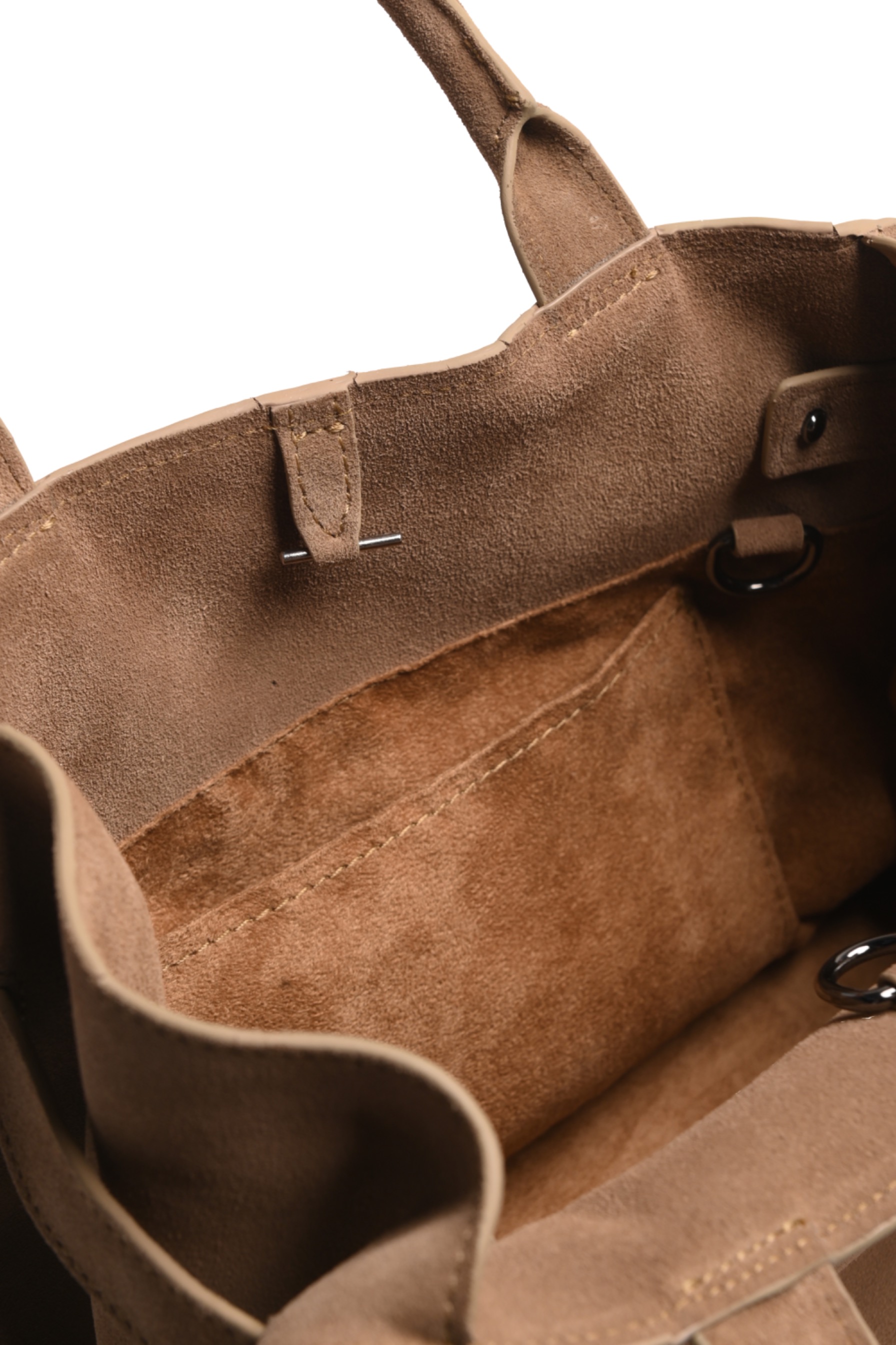 Tana Suede Handbag Brown