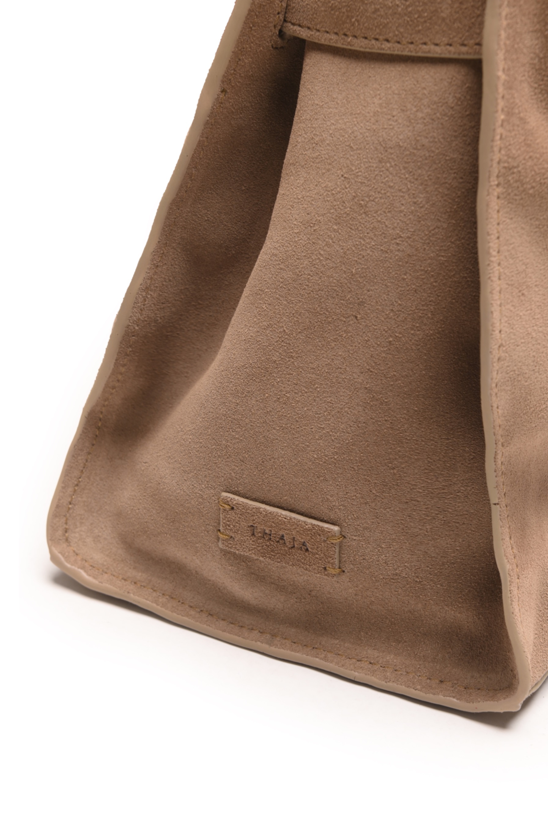 Tana Suede Handbag Brown