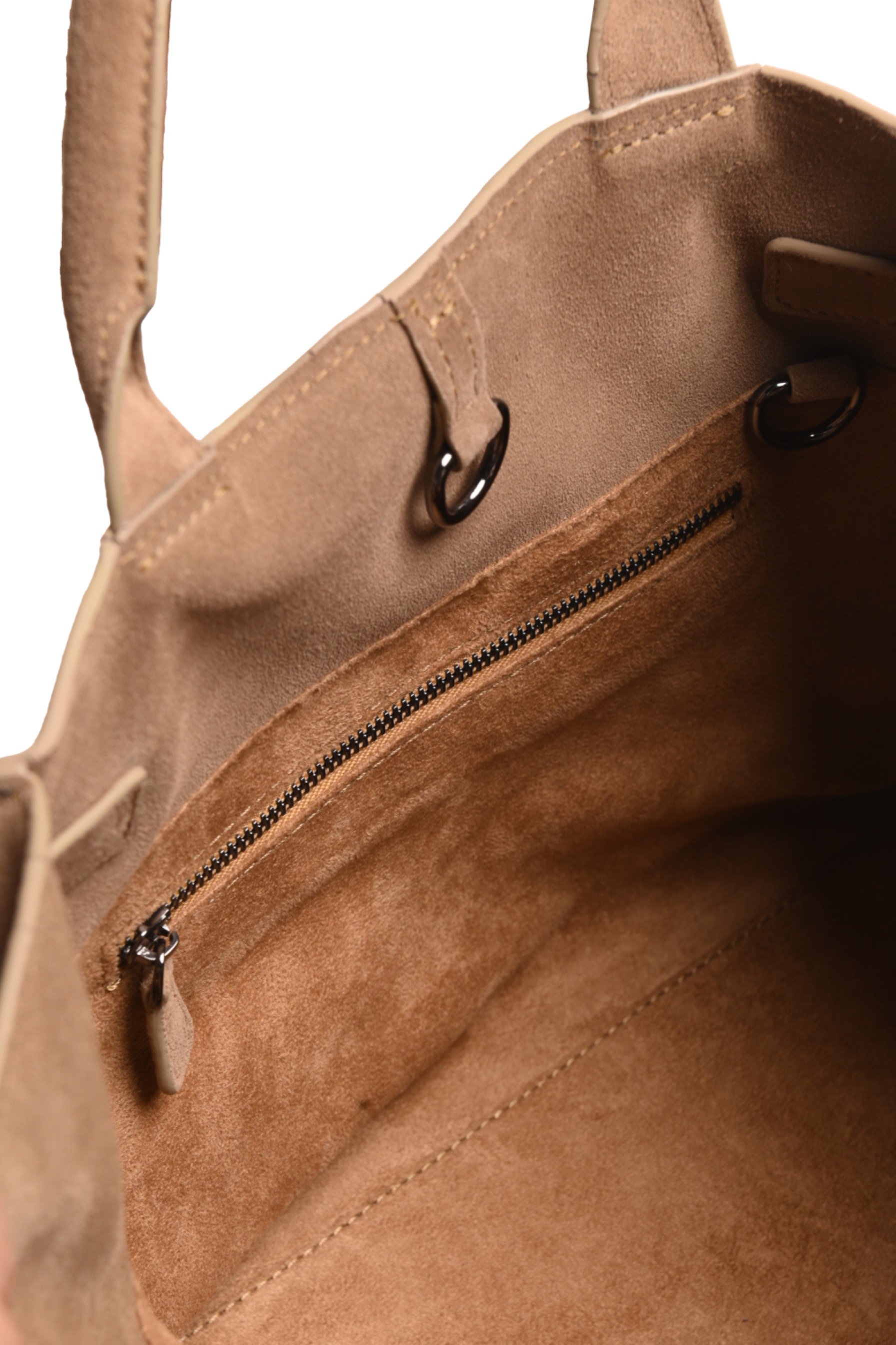 Tana Suede Handbag Brown