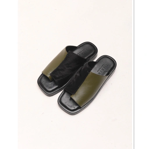 Image of Fuga Platform Hair Green