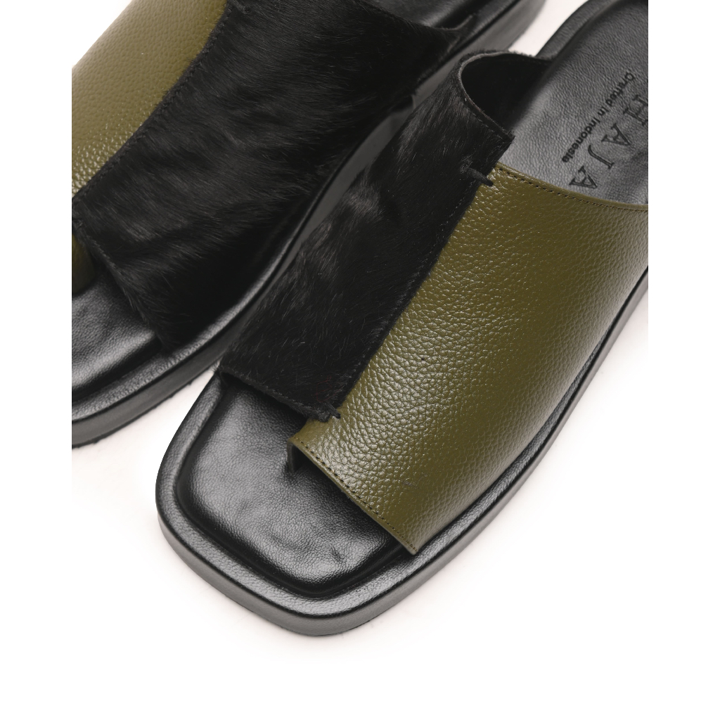 Fuga Platform Hair Green