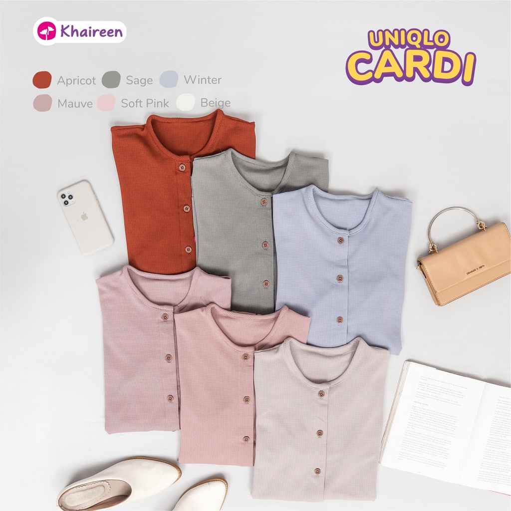 KHAIREEN Cardigan Couple Mom and Kids