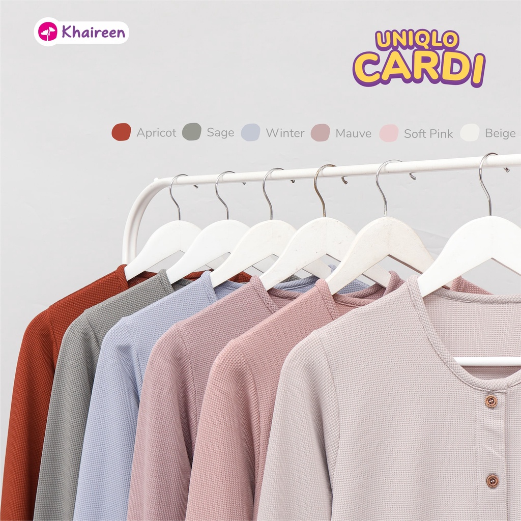 KHAIREEN Cardigan Couple Mom and Kids