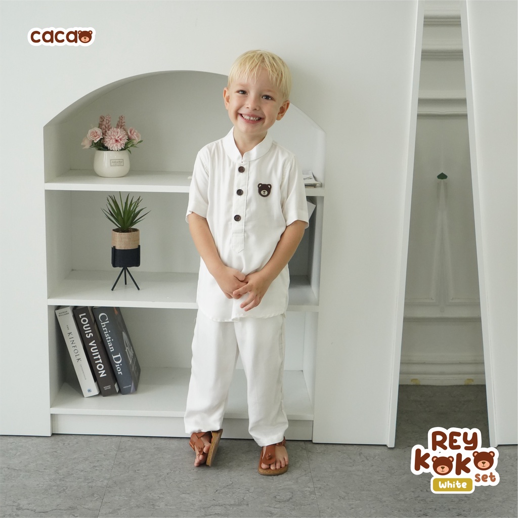 KHAIREEN Rey Koko Set(0-10 Tahun) by Cacao Kidswear Koko Anak Busana Muslim Anak