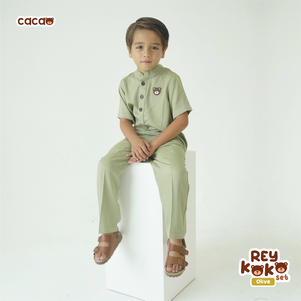 KHAIREEN Rey Koko Set(0-10 Tahun) by Cacao Kidswear Koko Anak Busana Muslim Anak