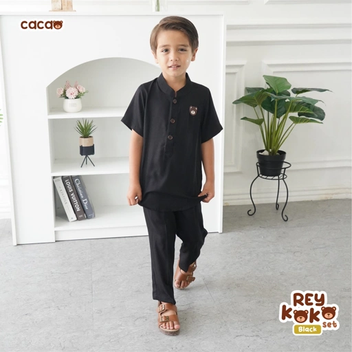 Image of KHAIREEN Rey Koko Set(0-10 Tahun) by Cacao Kidswear Koko Anak Busana Muslim Anak