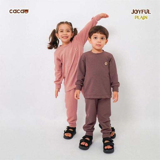 Image of KHAIREEN Joyful Plain - PANTS LONG by Cacao Kidswear (0-8 Tahun) Celana Anak Celana Unisex Anak
