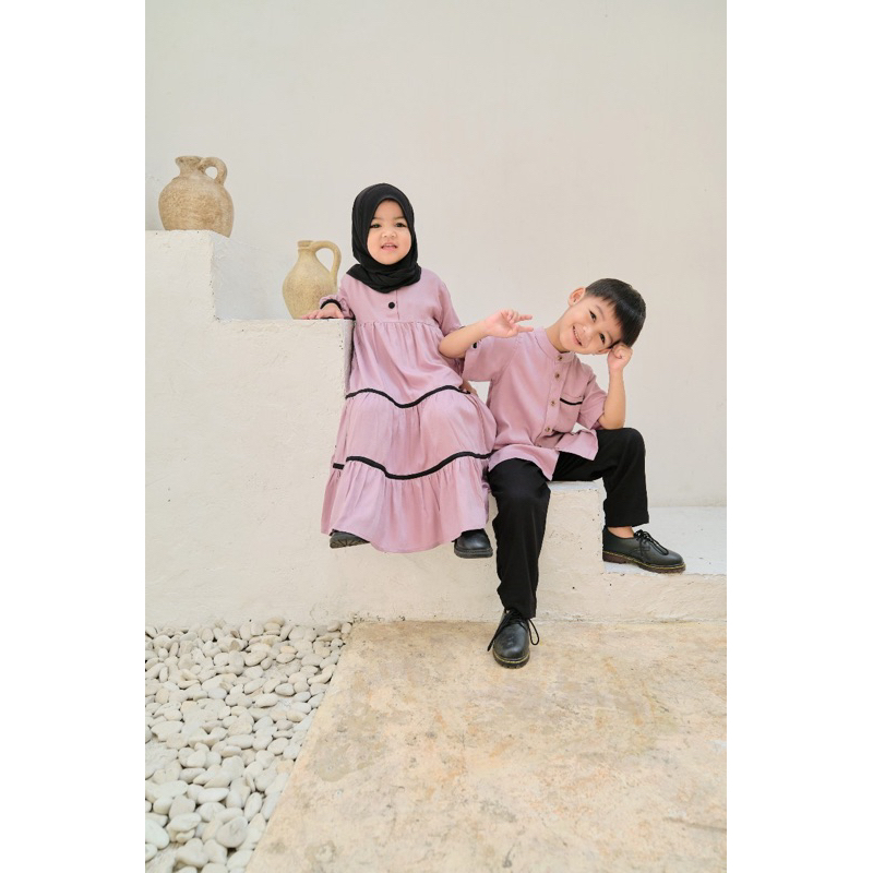 KHAIREEN Koko Halim (0-9 Tahun) Koko Anak Rayon Baju Muslim Anak