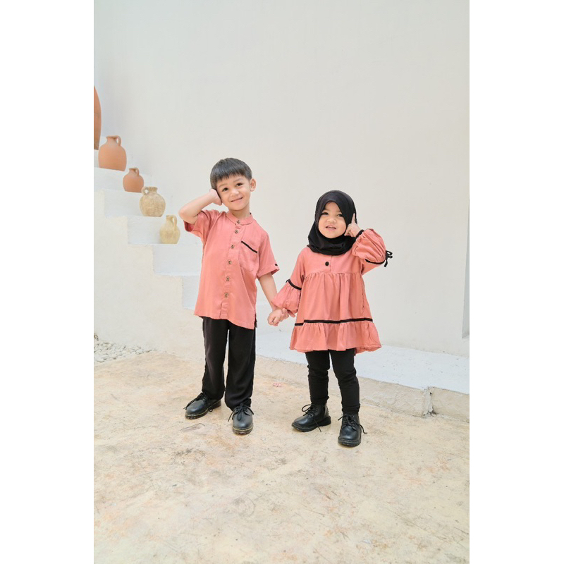 KHAIREEN Koko Halim (0-9 Tahun) Koko Anak Rayon Baju Muslim Anak