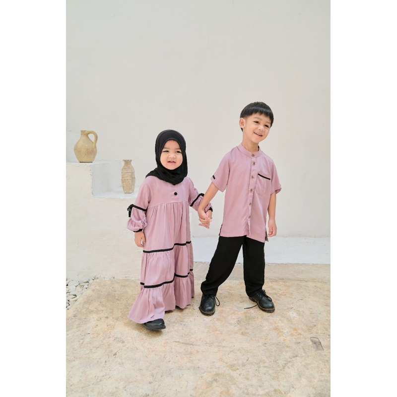KHAIREEN Koko Halim (0-9 Tahun) Koko Anak Rayon Baju Muslim Anak
