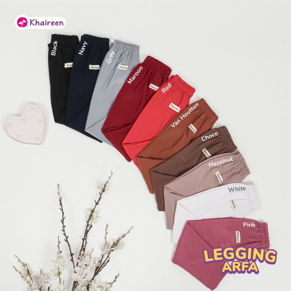 KHAIREEN Legging Arfa (0-3 tahun) Legging Anak Jersey