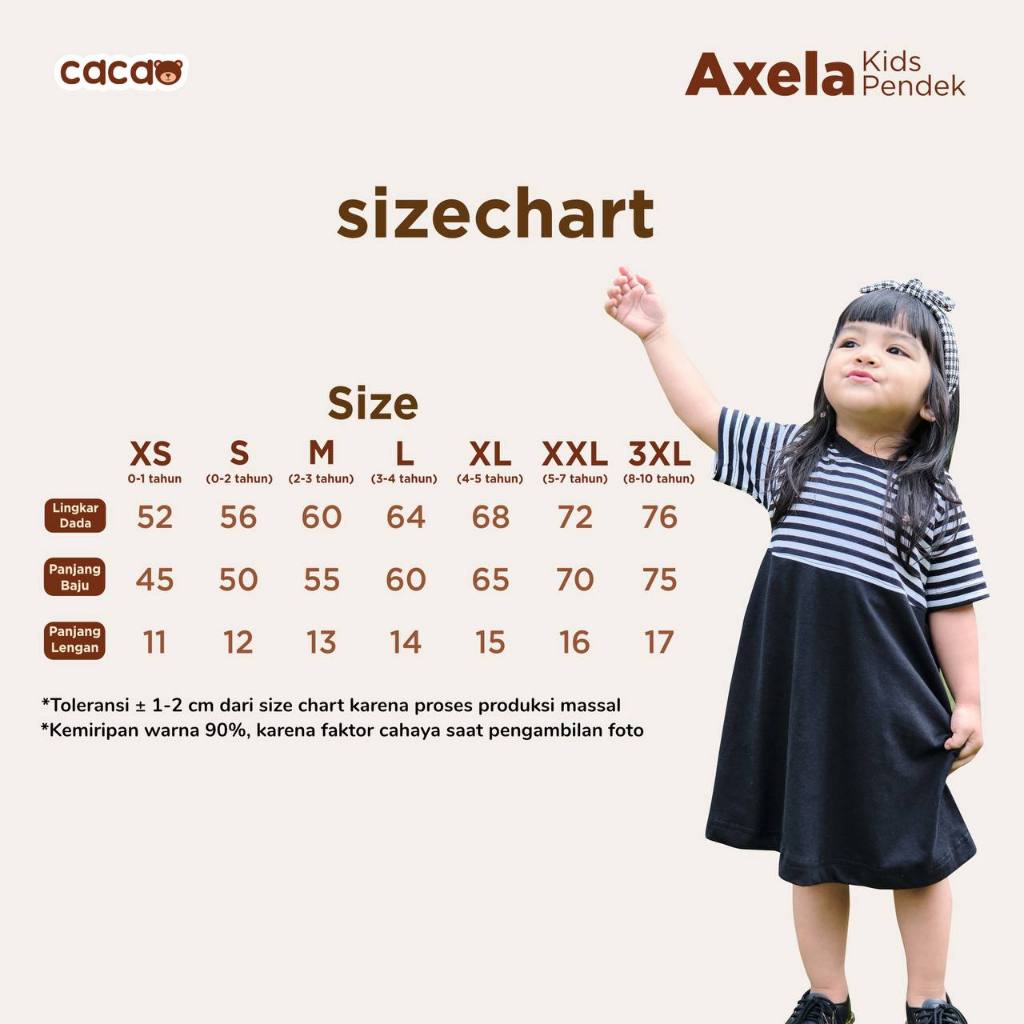 KHAIREEN Family Set Axel Axela Dusty Blue by Cacao Kidswear